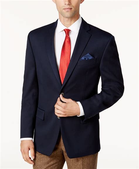 michael kors men's classic-fit stretch performance blazer caadan|Michael Kors Men's Blazers and Sports Coats .